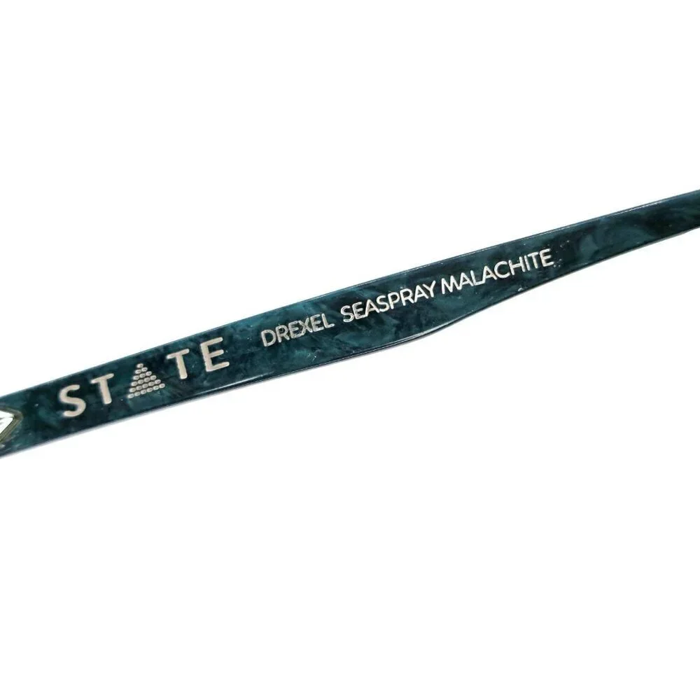State Drexel Seaspray Malachite Eyeglass Frames Glasses Made In USA 54[]17-140